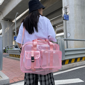Sac de sport et de voyage de luxe en PVC personnalisé avec logo, imperméable, léger, créatif, pour activités de plein air, natation et gym - Product Image 6