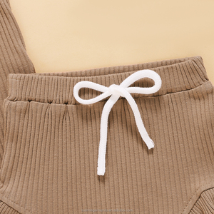 Conjunto <span class=keywords><strong>de</strong></span> Ropa <span class=keywords><strong>de</strong></span> Verano para Bebés, Niños y Niñas, Camiseta <span class=keywords><strong>de</strong></span> Algodón Acordonada, Pantalones Bombachos con Cordón, Ropa <span class=keywords><strong>de</strong></span> Boutique para Bebés - Product Image 5