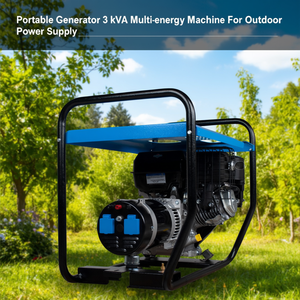 Ttake Portable <b>Generator</b> 3 kVA Multienergy Machine For Outdoor Power Supply - Product Image 3