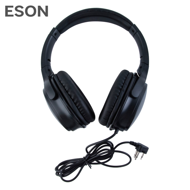 ESON Best-selling Cheap Wired Over-ear Headphones Inexpensive Aviation Headsets Active Noise Cancellation for Travel Education