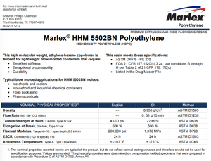 Granulés de plastique HDPE vierge de qualité de moulage par soufflage Q 5502BN/5502BN, prix d'usine HDPE, HDPE pour les applications d'emballage alimentaire 5502BN - Product Image 3