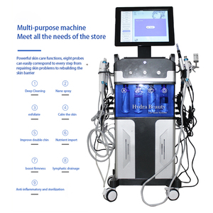Machine faciale de soins de la peau 14 en 1 Système de nettoyage professionnel <span class=keywords><strong>Aqua</strong></span> Face Master OEM Dermabrasion Beauty Machine - Product Image 2