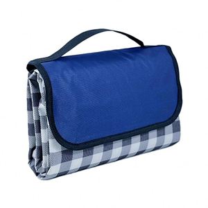 Manta de Picnic Oxford 600D con Logotipo Personalizado, Base de PVC Impermeable, Alfombra Plegable Resistente a la Humedad para Acampar, Playa, Césped, Parque, Senderismo - Product Image 4