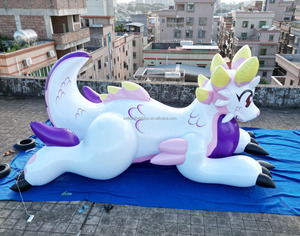 Producto de Moda 2026, Modelo de Zorro Inflable Personalizado para Decoración Publicitaria - Product Image 3