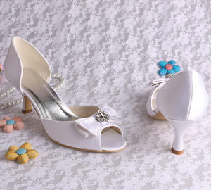 Produttori di <span class=keywords><strong>calzature</strong></span> all'ingrosso di scarpe da <span class=keywords><strong>sposa</strong></span> tacco personalizzato - Product Image 5