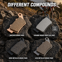 Plaquettes de frein moto fritté pour Yamaha xt600/660/XT700 Tenere TT600 KTM EXC300 SX TM 80 300 400 Enduro MX 85 Hus CR125/250