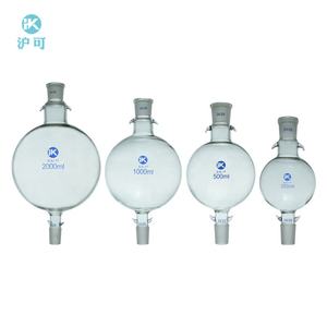 Huke 3.3 borosilikat cam çeşitli kapasiteli laboratuvar depolama rezervuar küre kromatografi kolonu - Product Image 1