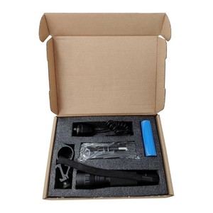 Linterna Táctica Súper Brillante de Alta Potencia y Largo Alcance, Recargable, IP65, LED, de Aluminio, para Senderismo y Camping al Aire Libre - Product Image 6