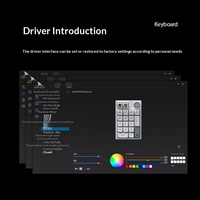 Teclado Numérico Mecánico Darmoshark K3 Pro de 19 Teclas, Tri-Modo, Intercambiable en Caliente, RGB, Batería de 1000 mAh y 100 h de Duración, para PC y Portátil, 60 87 TKL