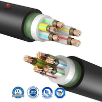Cable de aluminio VLV, bajo voltaje nominal 0,6/1kV 1,8/3kV XLPE aislado concéntrico núcleo de aluminio PVC aislado Cable de alimentación