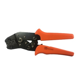 Sn-28b <b>Mini</b> European Style Terminal Crimping <b>Pliers</b> High Carbon Steel Front Entry Wire Size 16 Awg - Product Image 1