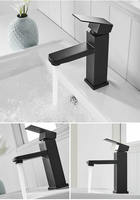 Robinet HGAO moderne monocommande en laiton noir, avec cartouche céramique, dosage intégré, sans plomb, PVD anti-rayures, à poser sur comptoir, 2 fonctions