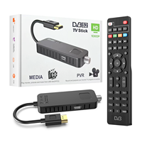 TV STICK 4K DVBS2 Récepteur de télévision par satellite Dvb S2 Satellite Hd 1080P Prise en charge des téléviseurs H.264 Dvb-S2 décodeur de réception numérique