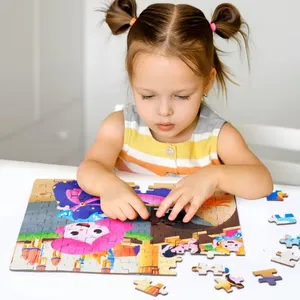 Haute qualité non blanchi Montessori éducatif enfants CE classique 100 pièces en bois éducatif enfants développement du cerveau papier