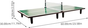 <span class=keywords><strong>Table</strong></span> <span class=keywords><strong>de</strong></span> <span class=keywords><strong>ping</strong></span>-<span class=keywords><strong>pong</strong></span> portable en bois vert, <span class=keywords><strong>mini</strong></span>-jeu <span class=keywords><strong>de</strong></span> tennis <span class=keywords><strong>de</strong></span> <span class=keywords><strong>table</strong></span> pour enfants et adultes avec raquettes, en promotion - Product Image 3