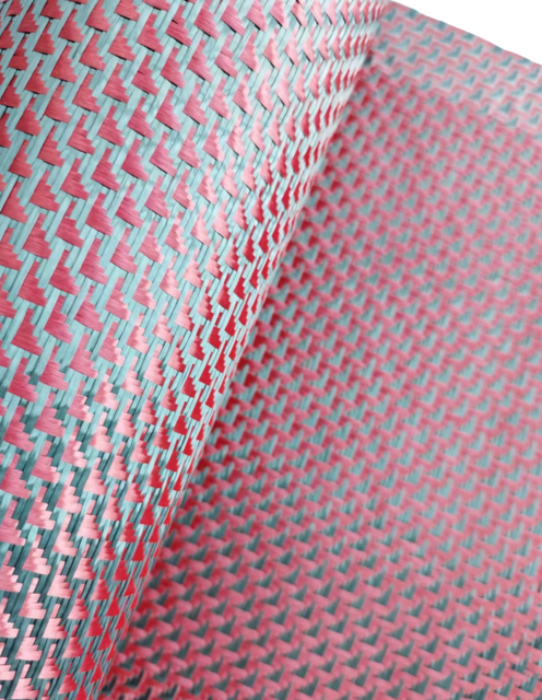 T300 3K 200g/m² 1.5m Width Carbon Fiber Cloth Kevlar Fiber Tows and Custom Purple Carbon Fiber for Multiple Industries