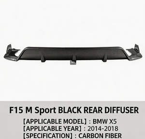 Alerón Trasero Estilo Blade de ABS para BMW X5 F15 M Sport 2014-2018, Venta al Por Mayor - Product Image 4