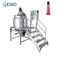 Équipement de fabrication d'onguents ESKO, machine de mélange pour soins de la peau, homogénéisateur, mélangeur émulsifiant, production de crèmes cosmétiques