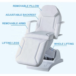 Kisen Luxury Lash <b>Bed</b> Chair Table with Detachable <b>Headrest</b> - Ergonomic Base Design for Professional Eyelash & Brow Services - Product Image 5