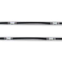 Lumières LED à points de pixels en cuivre SHIJI, éclairage permanent de Noël, RGBW UCS2904 48V/110V, étanches pour l'extérieur, thème paysager