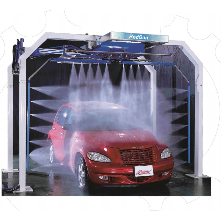 Fırçasız otomatik araba yıkama 380V 7.5KW araba yıkama makinesi RS-200 dokunmatik ücretsiz