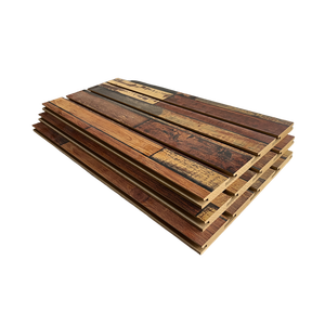 Hiển thị E0/Carb/EPA WPC Panels rãnh <span class=keywords><strong>MDF</strong></span> tường <span class=keywords><strong>Board</strong></span> PVC slatwall Bảng điều chỉnh với giá thấp - Product Image 1