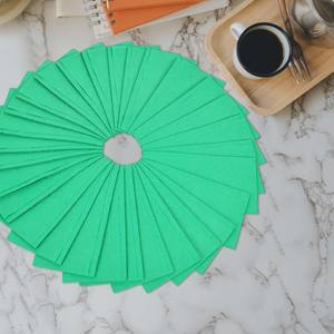 Papier de soie gaufré imprimé sur mesure 2-3 couches, serviettes de table, dédié aux tables à manger, échantillons gratuits fournis - Product Image 1