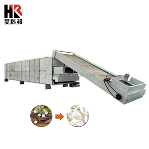 Séchoir à bande transporteuse continue mécanique <span class=keywords><strong>pour</strong></span> copeaux de noix de coco et de manioc, avec bande en maille, <span class=keywords><strong>pour</strong></span> l'alimentation animale - Product Image 1