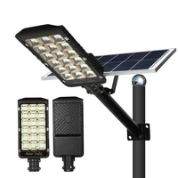 Lampe solaire LED pour rue, étanche IP65, avec détecteur de mouvement, lampe solaire extérieure pour route, jardin, cour
