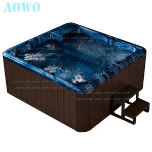 อ่างน้ำร้อนกลางแจ้ง จาคุซี่ สปา อ่าง<span class=keywords><strong>นวด</strong></span>ระบบ<span class=keywords><strong>นวด</strong></span>ด้วยลม อ่างน้ำวน อ่าง<span class=keywords><strong>นวด</strong></span>สำหรับ 6 คน - Product Image 4