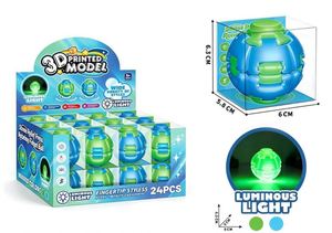 Juguete Antiestrés de Plástico 3D con Luces, Spinner de Dedos con Doble Modo de Presión y Giro - Product Image 6