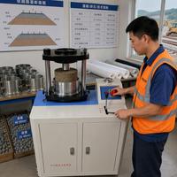 Road Material Marshall Mould Specimen Ejecting Test Equipment