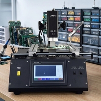Machine de retravaillage BGA avec chauffage à air chaud pour la réparation des puces CPU et GPU des cartes mères d'ordinateurs