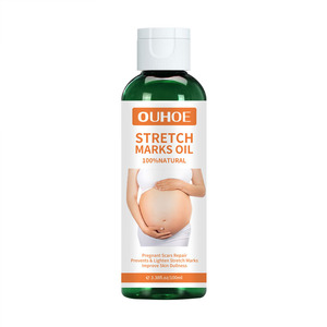 OUHOE 개인 라벨 스트레치 마크 에센셜 오일 복부 다리 스트레치 마크 제거 오일 여성용 - Product Image 1