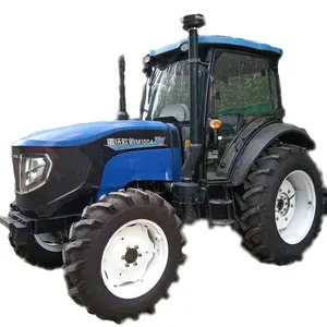 Tractor de rueda agrícola Foton 4x4 100hp, proveedor de China, a la venta