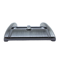 Logo laser personnalisé OEM Sangles en cuir pour hommes avec brosse en nickel robuste Boucle de ceinture à ardillon Style occidental Placage de rack en alliage de zinc