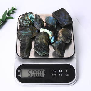 หินลาบราดอไรต์ดิบธรรมชาติสำหรับตกแต่ง ขายส่ง - Product Image 4