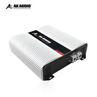 Amplificateur Audio Professionnel AK-30001 - Puissance 1CH 3000W RMS X4 pour Système Automobile avec Contrôle de Fréquence et de Basses à Gamme Complète