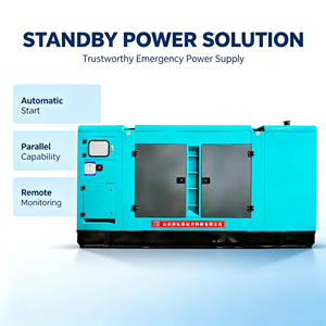 Générateur industriel silencieux 50KVA 100KVA 150KVA pour usine, atelier, construction et alimentation de secours - Product Image 1
