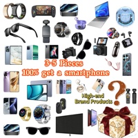Boîte mystère électronique 3C abordable, téléphone numérique aléatoire, montre intelligente, ordinateur portable, écouteurs, 3 à 5 pièces, boîte surprise à l'aveugle