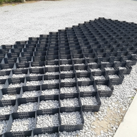 Géocellules alvéolaires en PEHD 50mm 75mm 120mm 150mm de hauteur – Grille de renforcement pour allées et protection des pentes