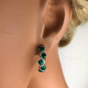 Orecchini a Cerchio Floreali alla Moda per Donne, Accessori per Orecchie da Indossare Quotidianamente, per Outfit Casual e Regalo - Product Image 6