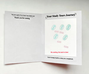 Brochure pliée personnalisée, affiche pliée en 2, impression sur carton pour dépliant promotionnel de produits pour petites entreprises - Product Image 5