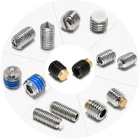 Vis à tête fraisée hexagonale à empreinte hexagonale en acier inoxydable 304/316 DIN916 métrique M3-M24, vente en gros en Chine