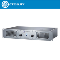 Amplificateur de puissance professionnel double canal CROWN PX3000 750W Stéréo 1500W en pont Montage en rack 0,5% THD 0,35% IMD Garantie 3 ans