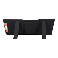 Panneau solaire pliable 18V - Station d'alimentation solaire portable monocristalline pour le camping - Cellule solaire à contact arrière avec USB Type C