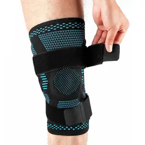 RunningWell建筑矫形硅磁性铰链护膝硅磁性护膝
