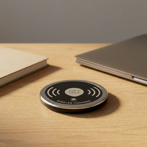 Station de charge sans fil rapide intelligente 15W avec ports USB-A/USB-C - Product Image 3