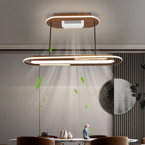 <b>Ceiling</b> Fan <b>Light</b> Minimalist Chinese Style <b>Led</b> Flush Mount For Living Room Bedroom 220V - Product Image 3
