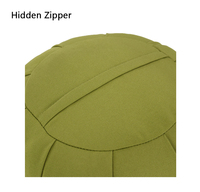 Coussin de méditation Zafu, accessoires de Yoga organiques et personnalisés, pochette décontractée de décoration pour la maison, pour lire